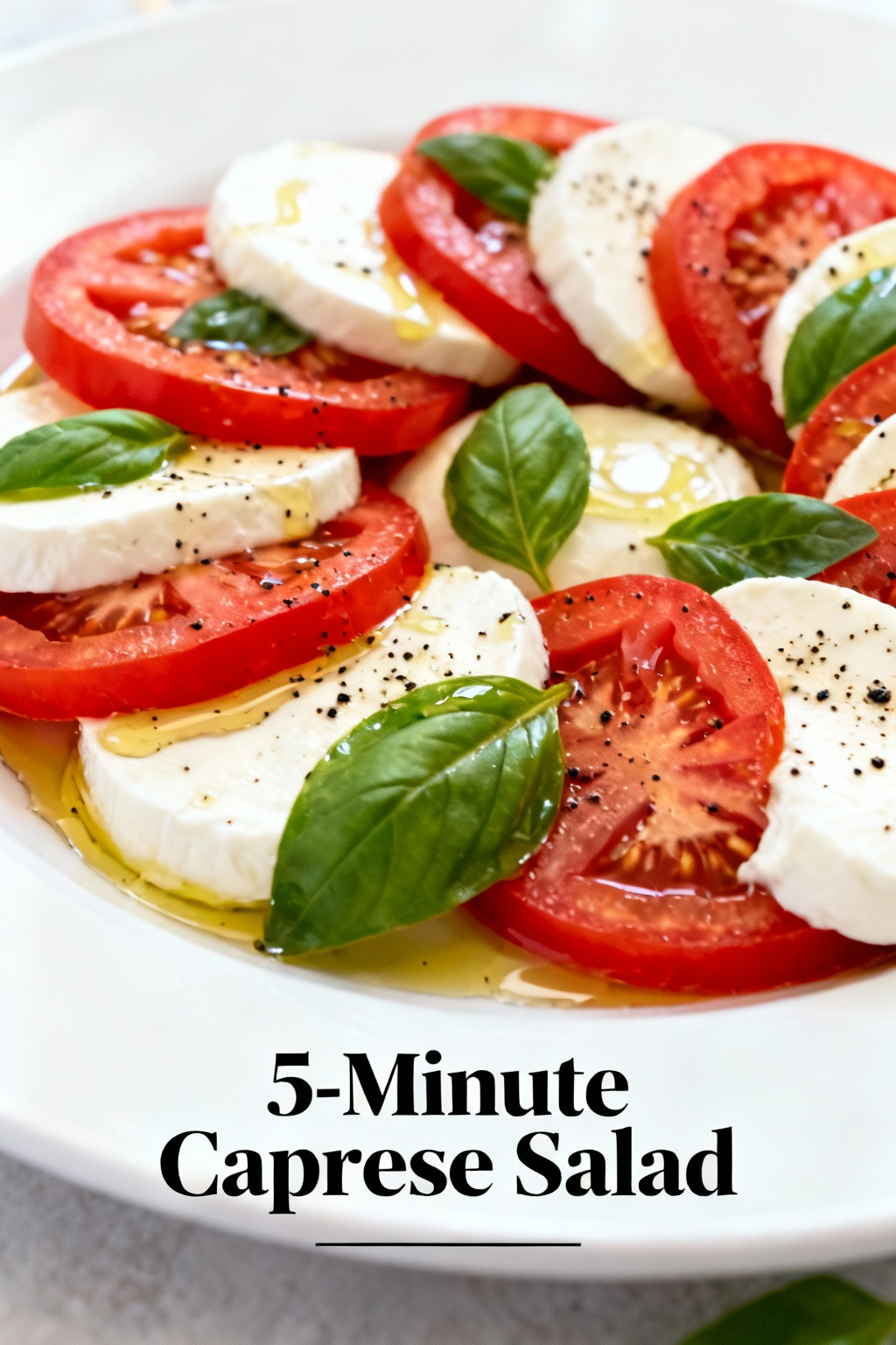 5-Minute Caprese Salad