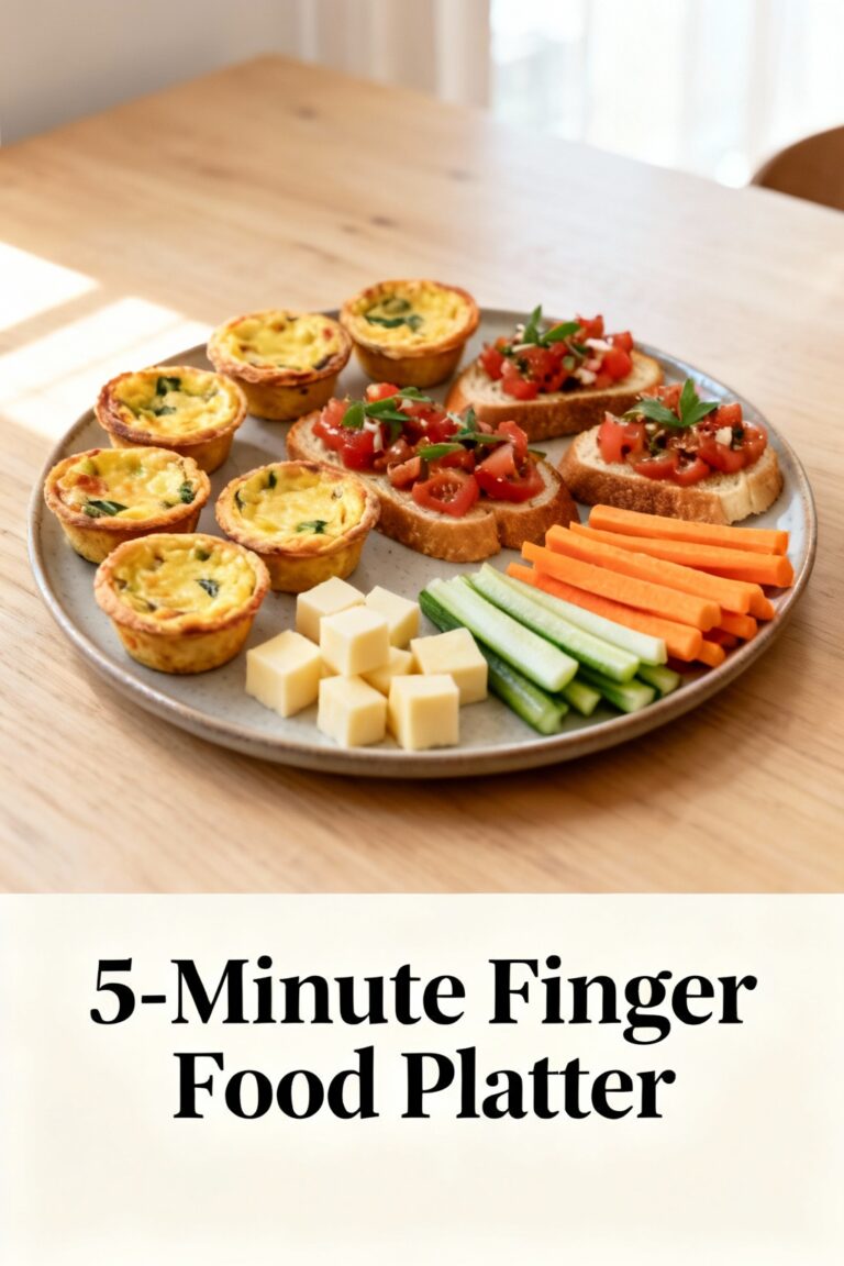 5-Minute Finger Food Platter