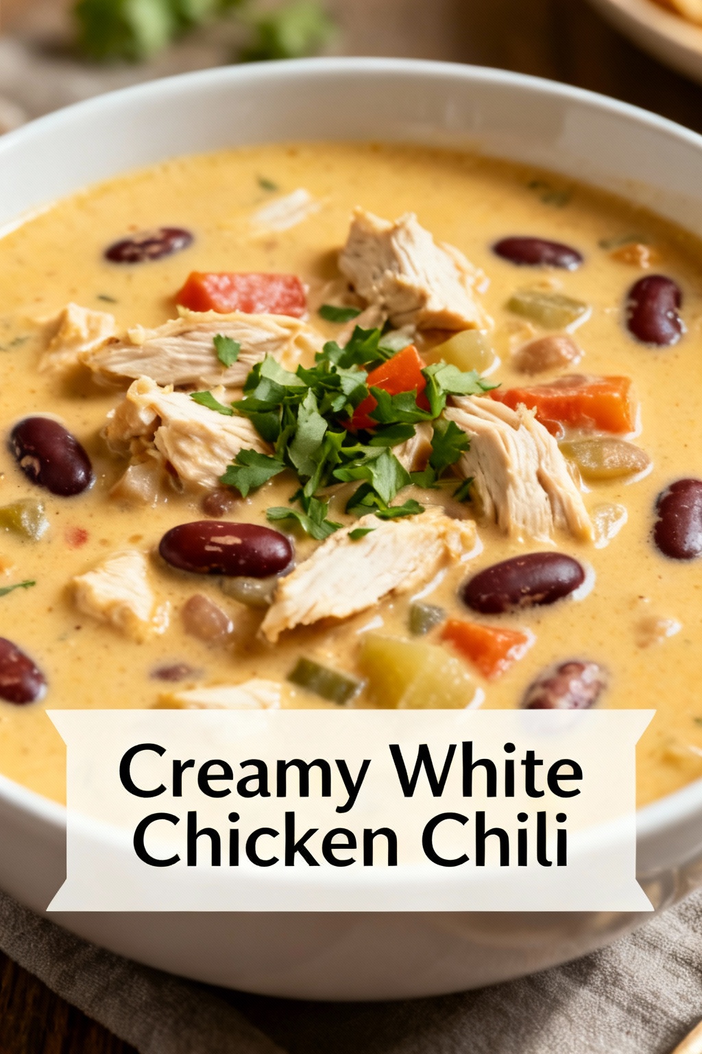 Creamy White Chicken Chili