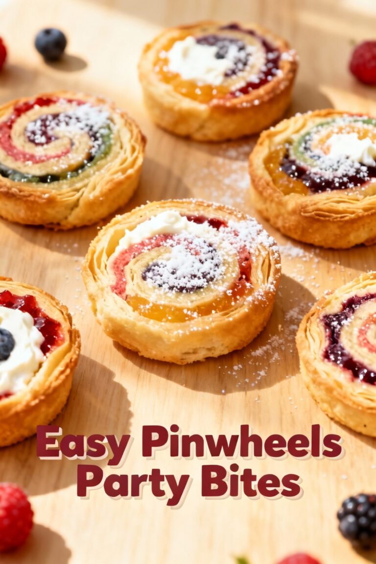 Easy Pinwheels Party Bites