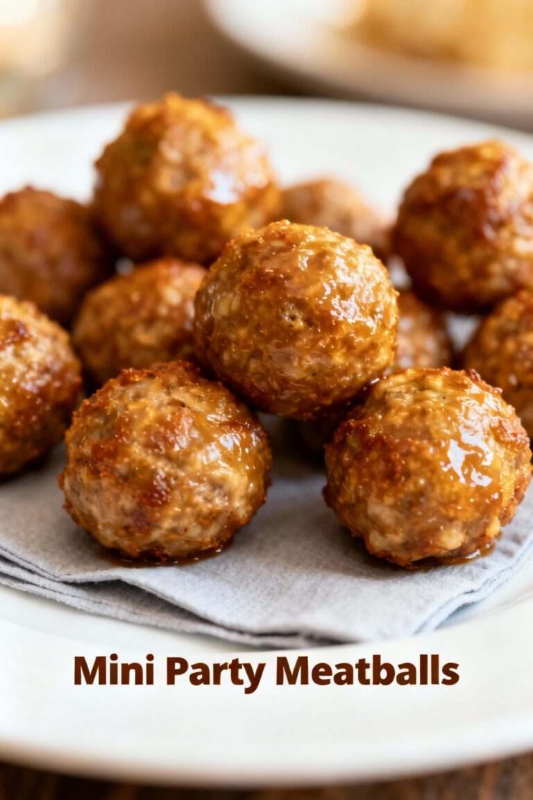 Mini Party Meatballs