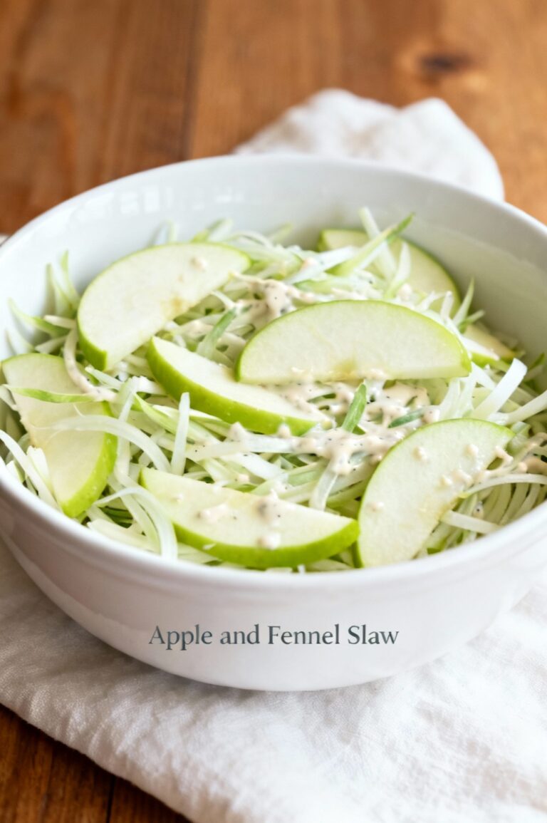 Apple and Fennel Slaw