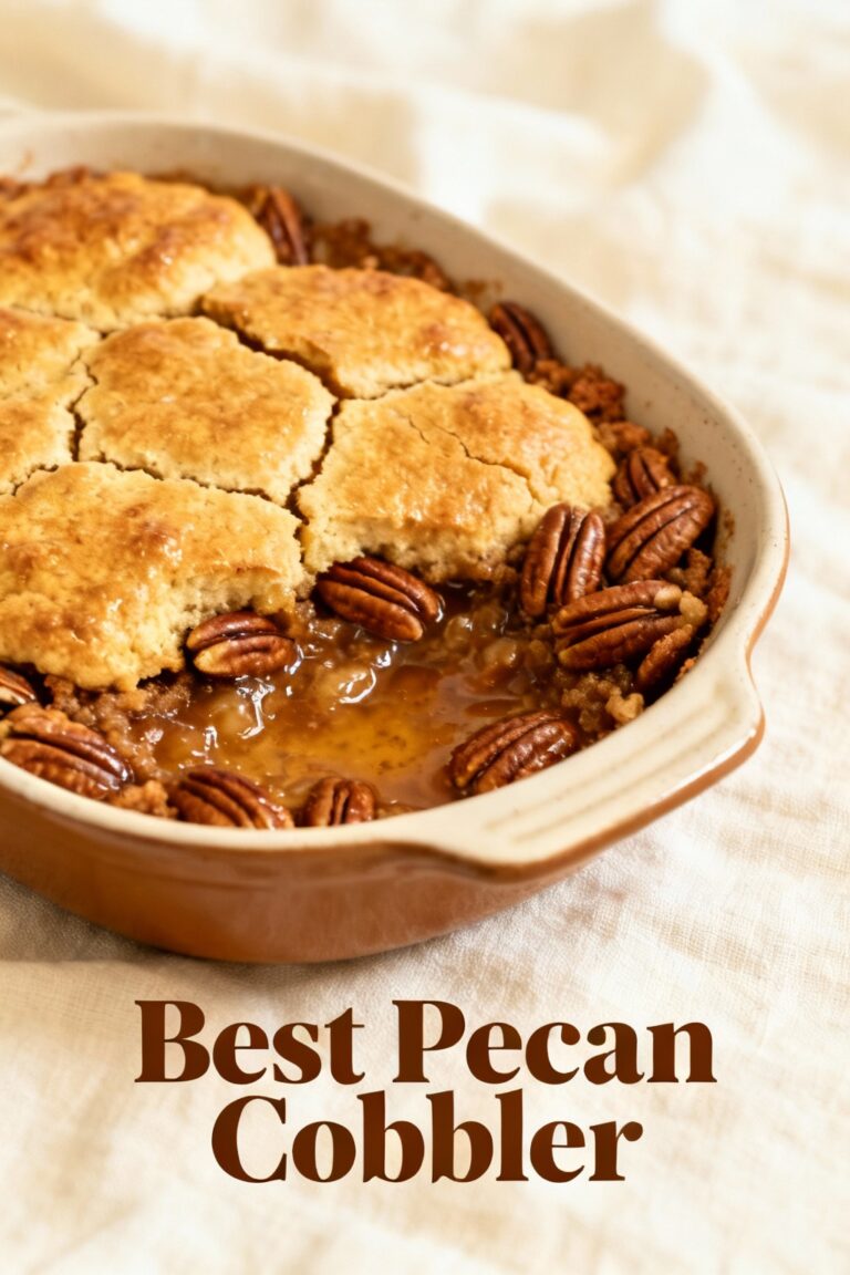 Best Pecan Cobbler
