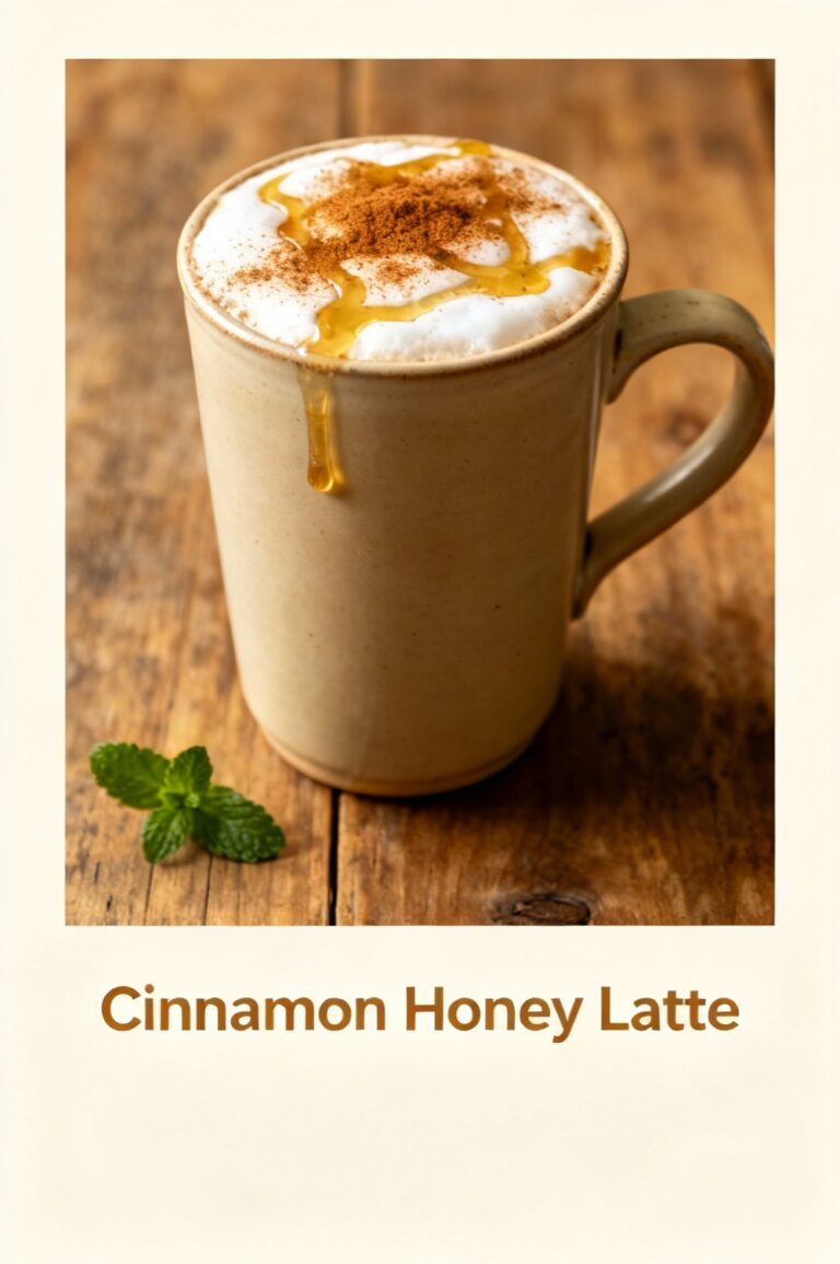 Cinnamon Honey Latte