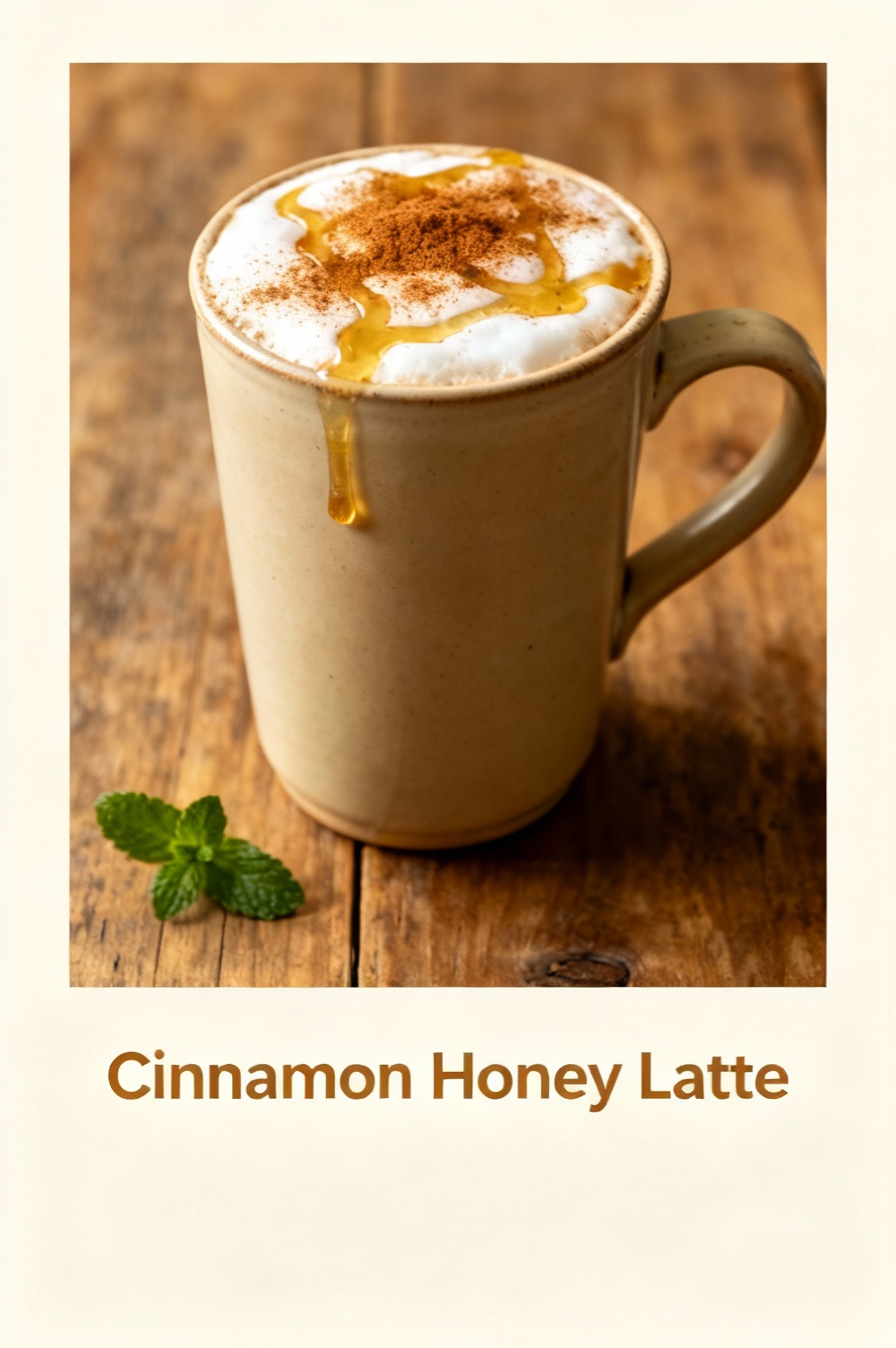 Cinnamon Honey Latte