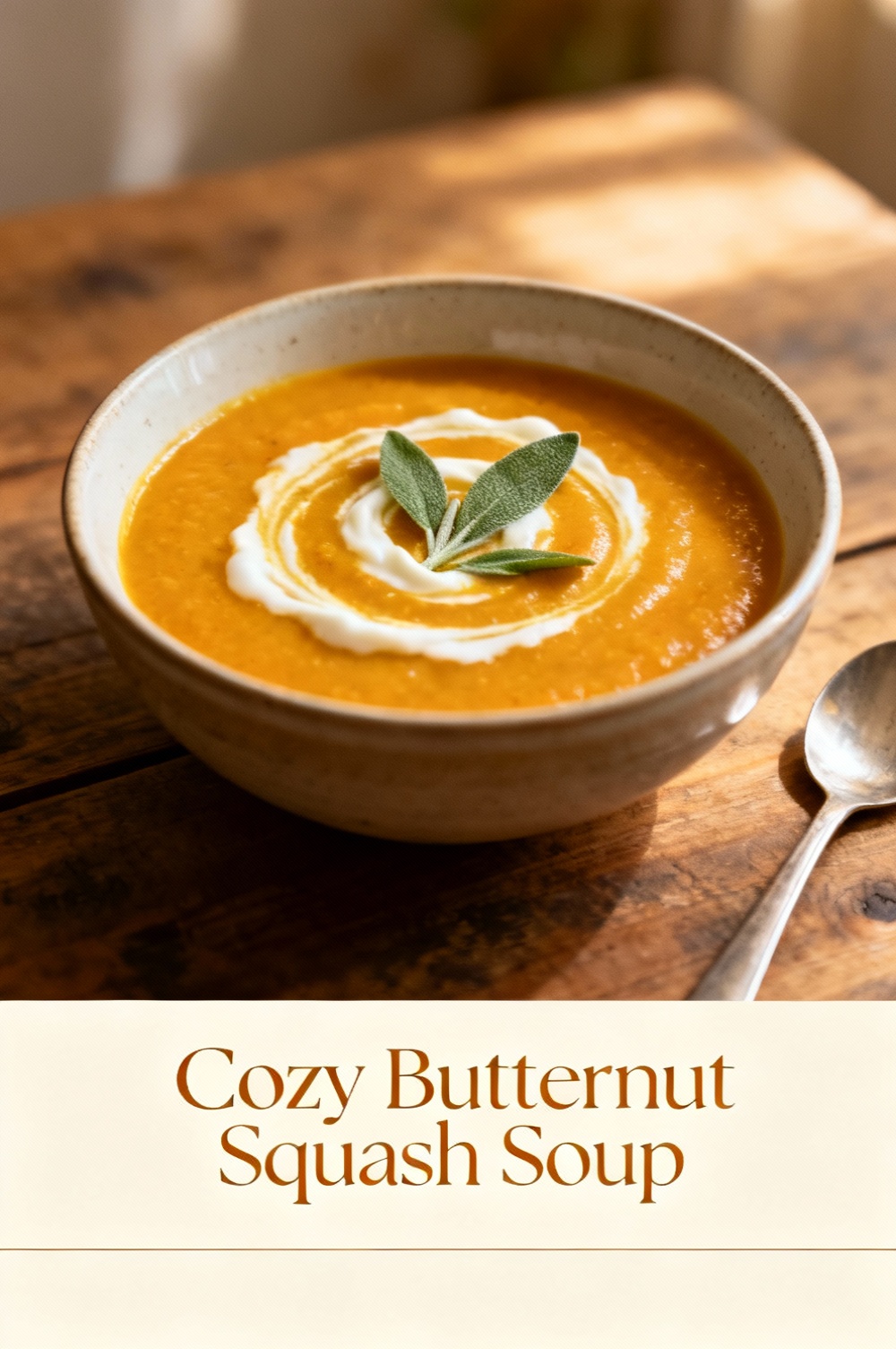 Cozy Butternut Squash Soup