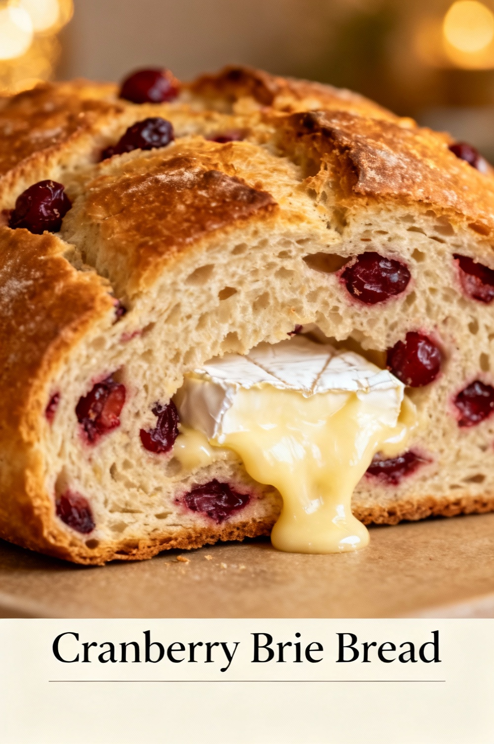 Cranberry Brie Bread