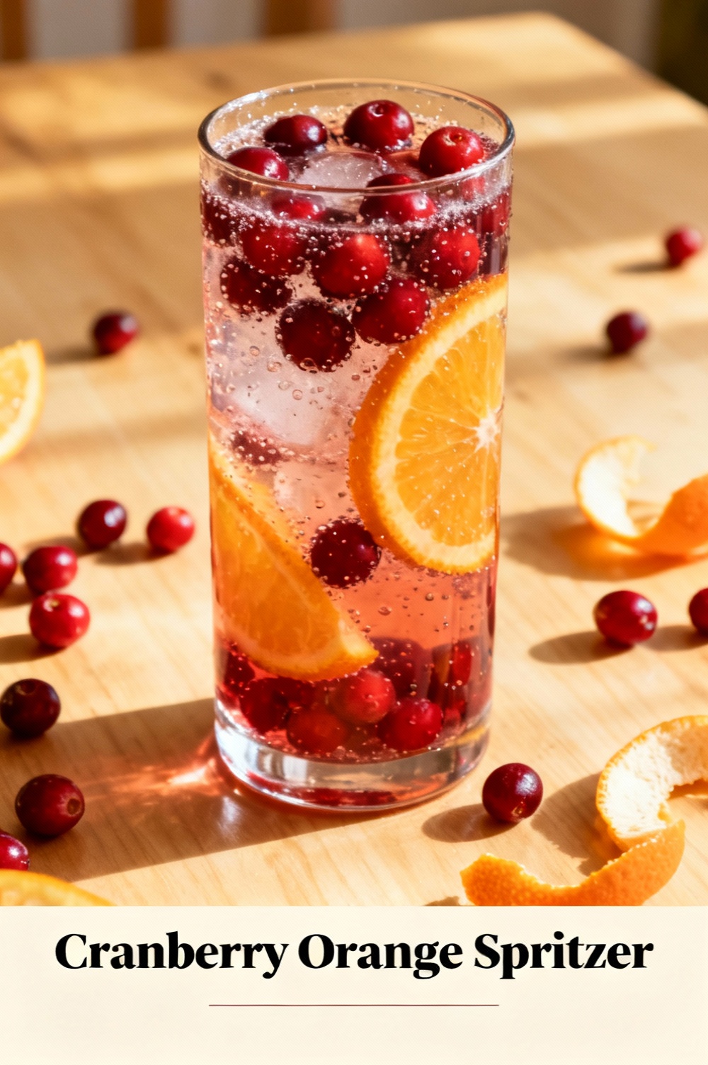 Cranberry Orange Spritzer
