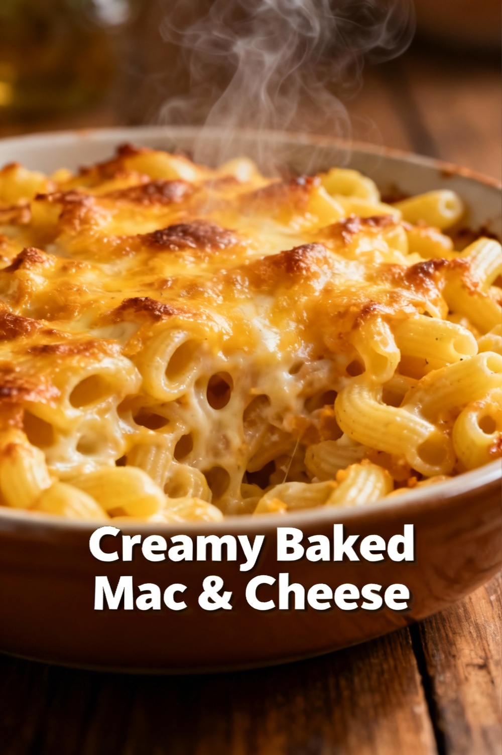 Creamy Baked Mac & Cheese