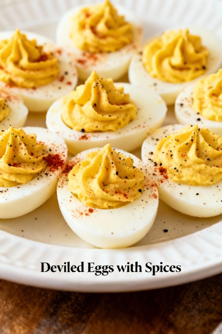 Deviled Eggs with Spices