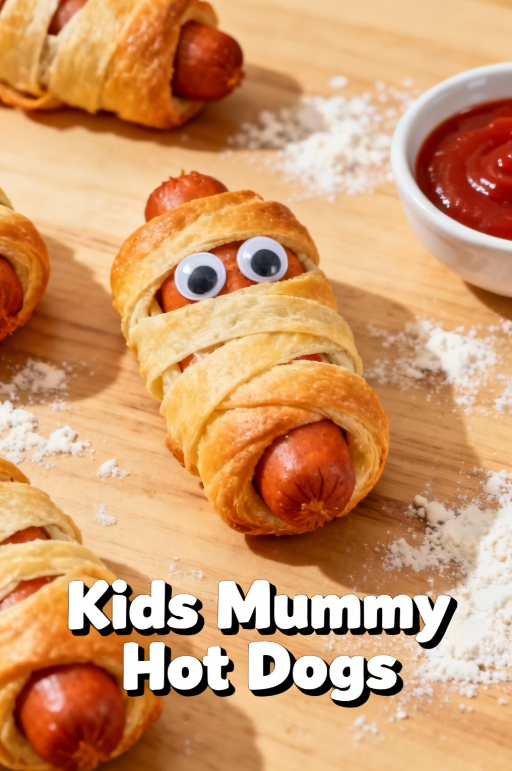 Kids Mummy Hot Dogs