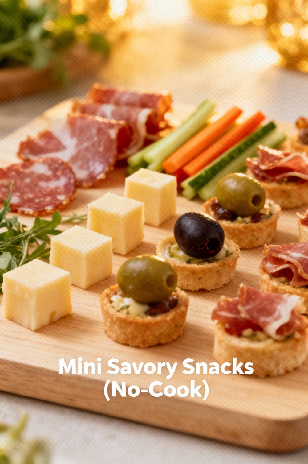 Mini Savory Snacks (No-Cook)