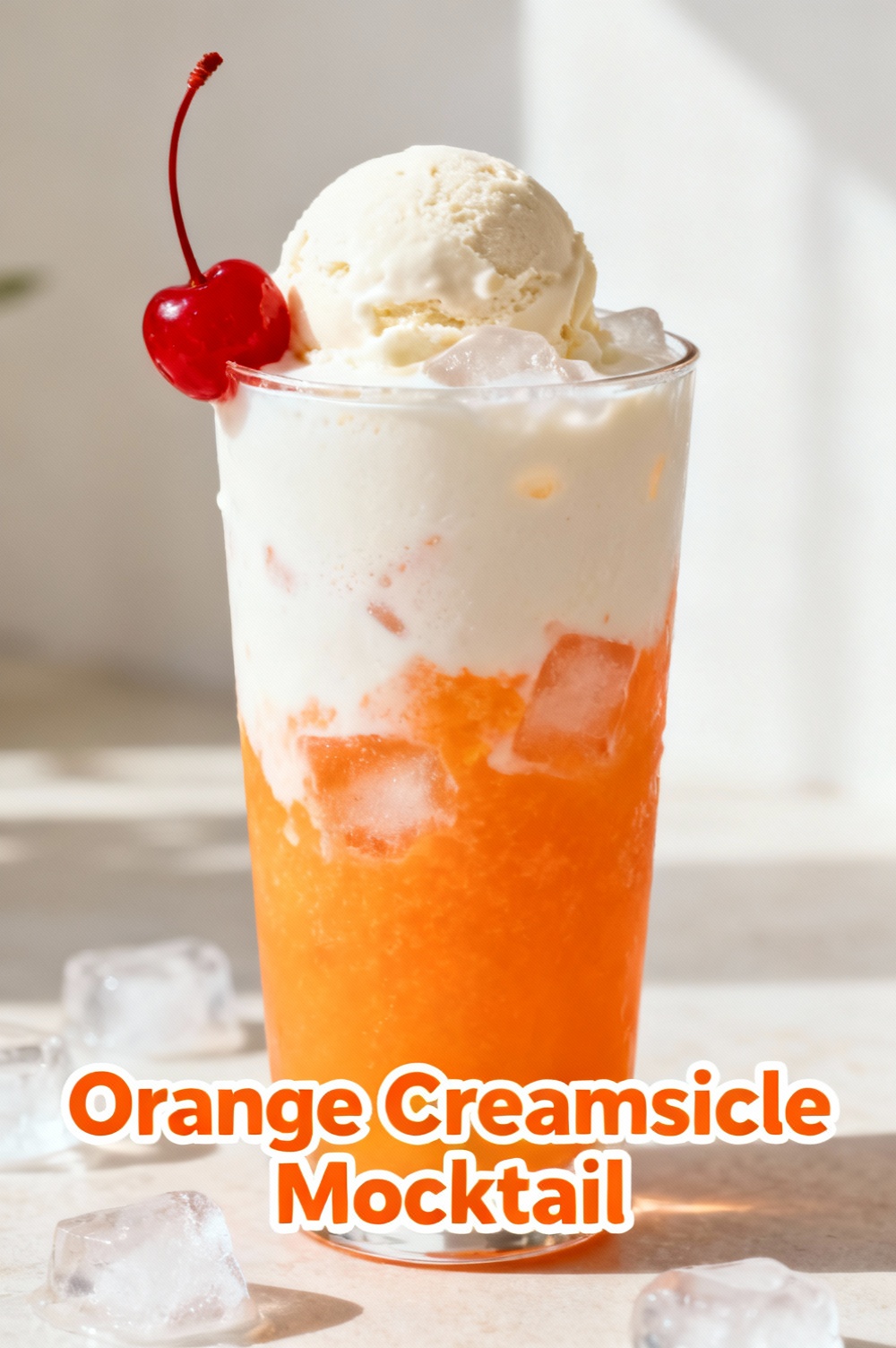 Orange Creamsicle Mocktail