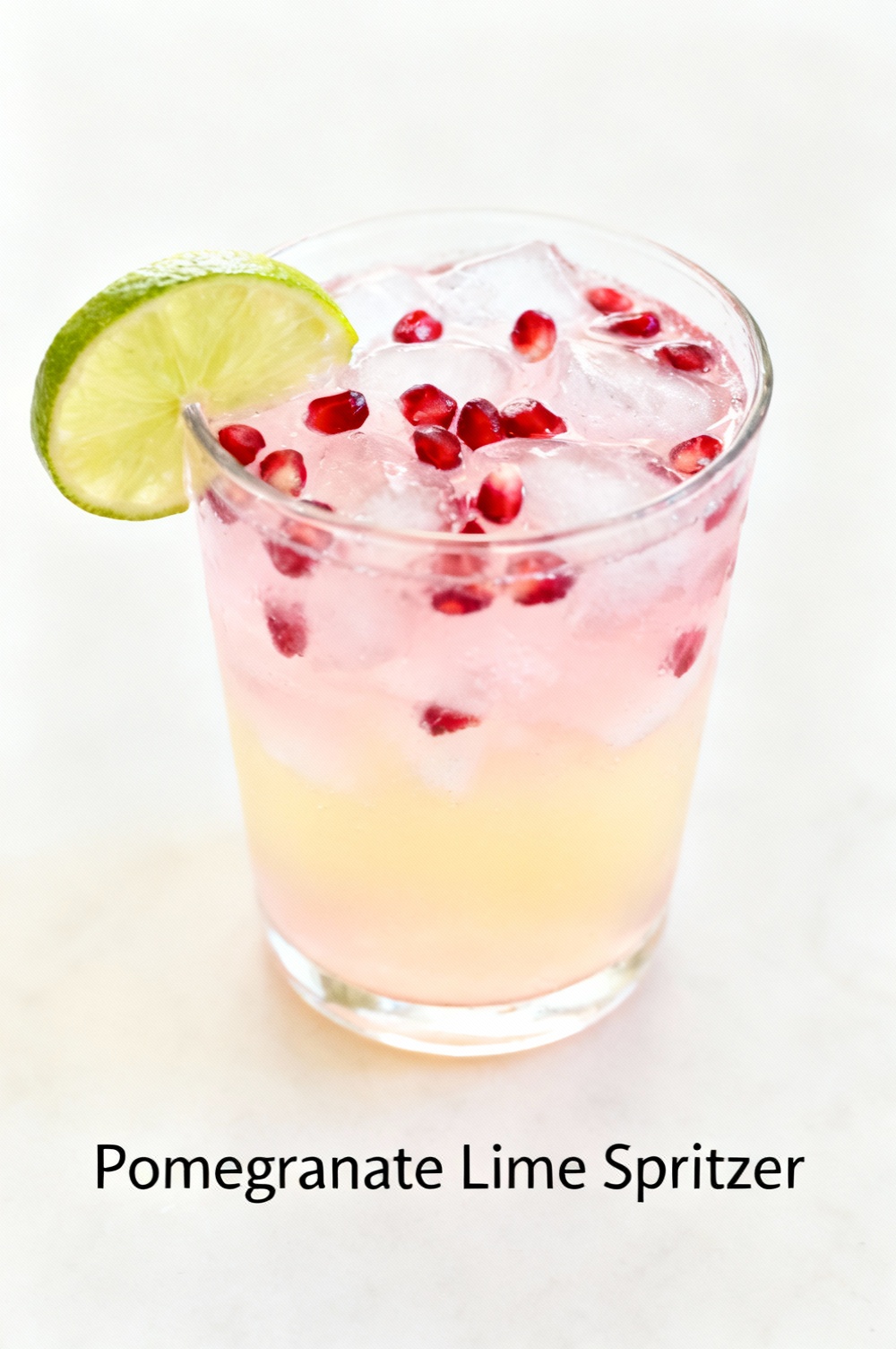 Pomegranate Lime Spritzer