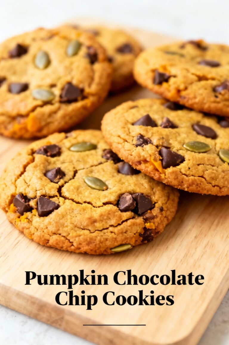 Pumpkin Chocolate Chip Cookies