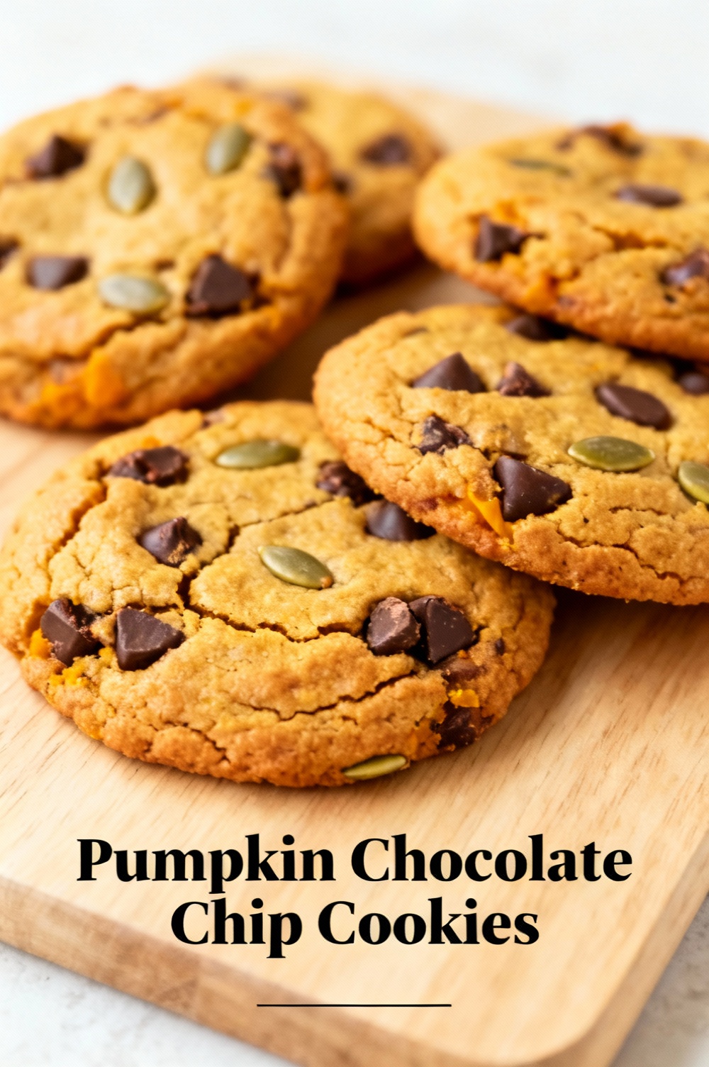 Pumpkin Chocolate Chip Cookies