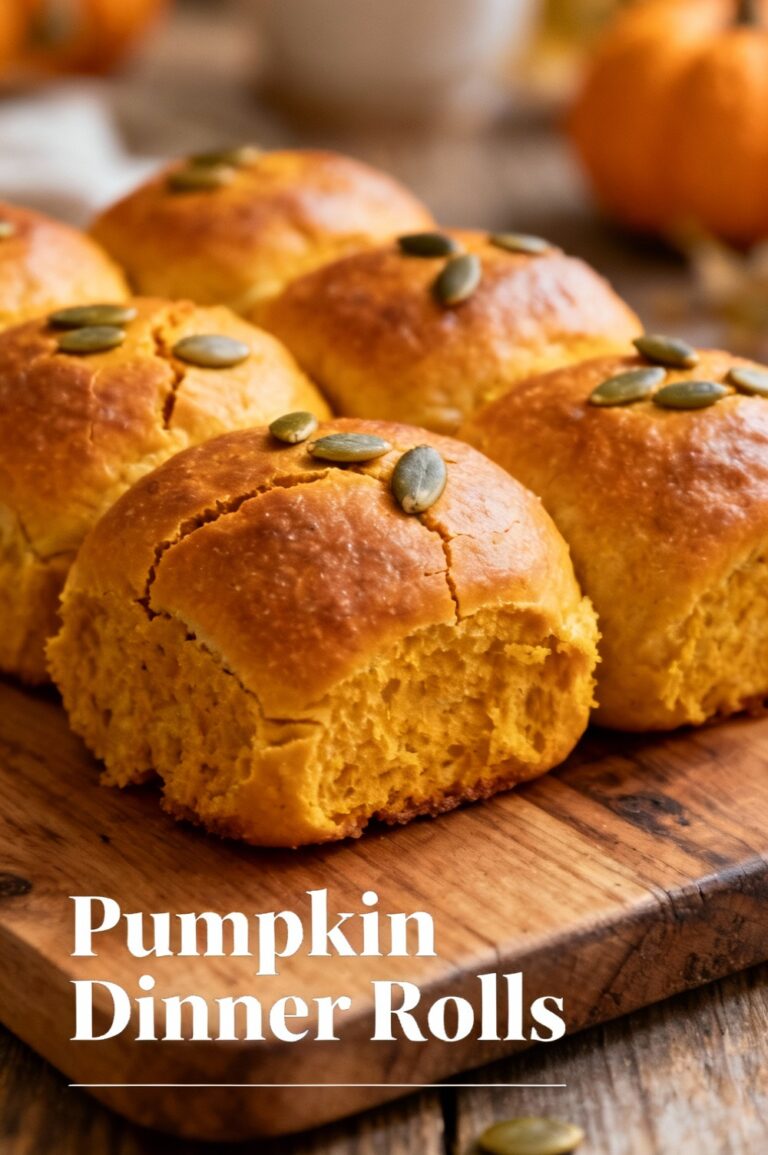 Pumpkin Dinner Rolls
