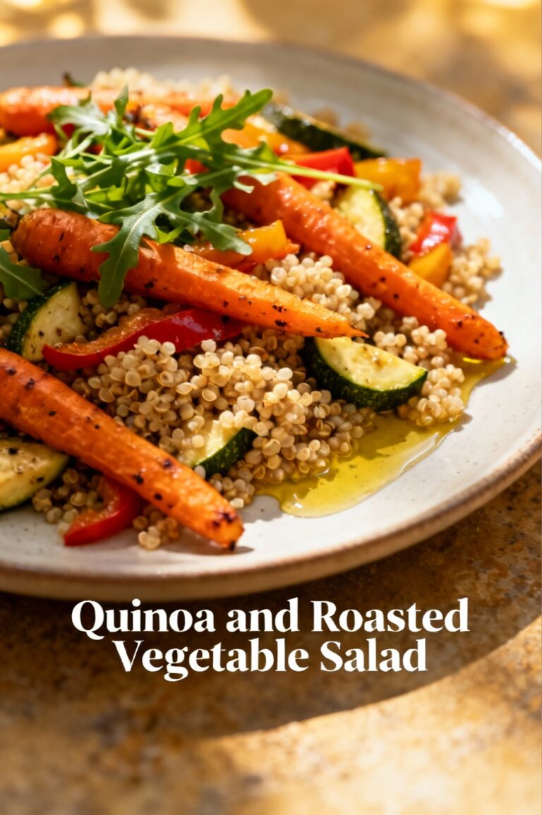 Quinoa and Roasted Vegetable Salad