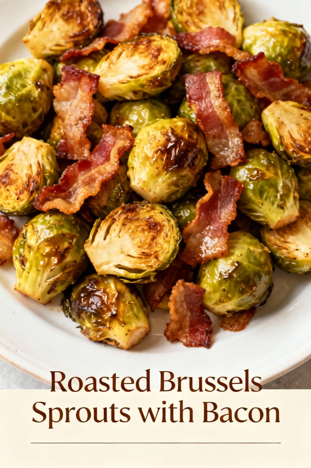 Roasted Brussels Sprouts with Bacon