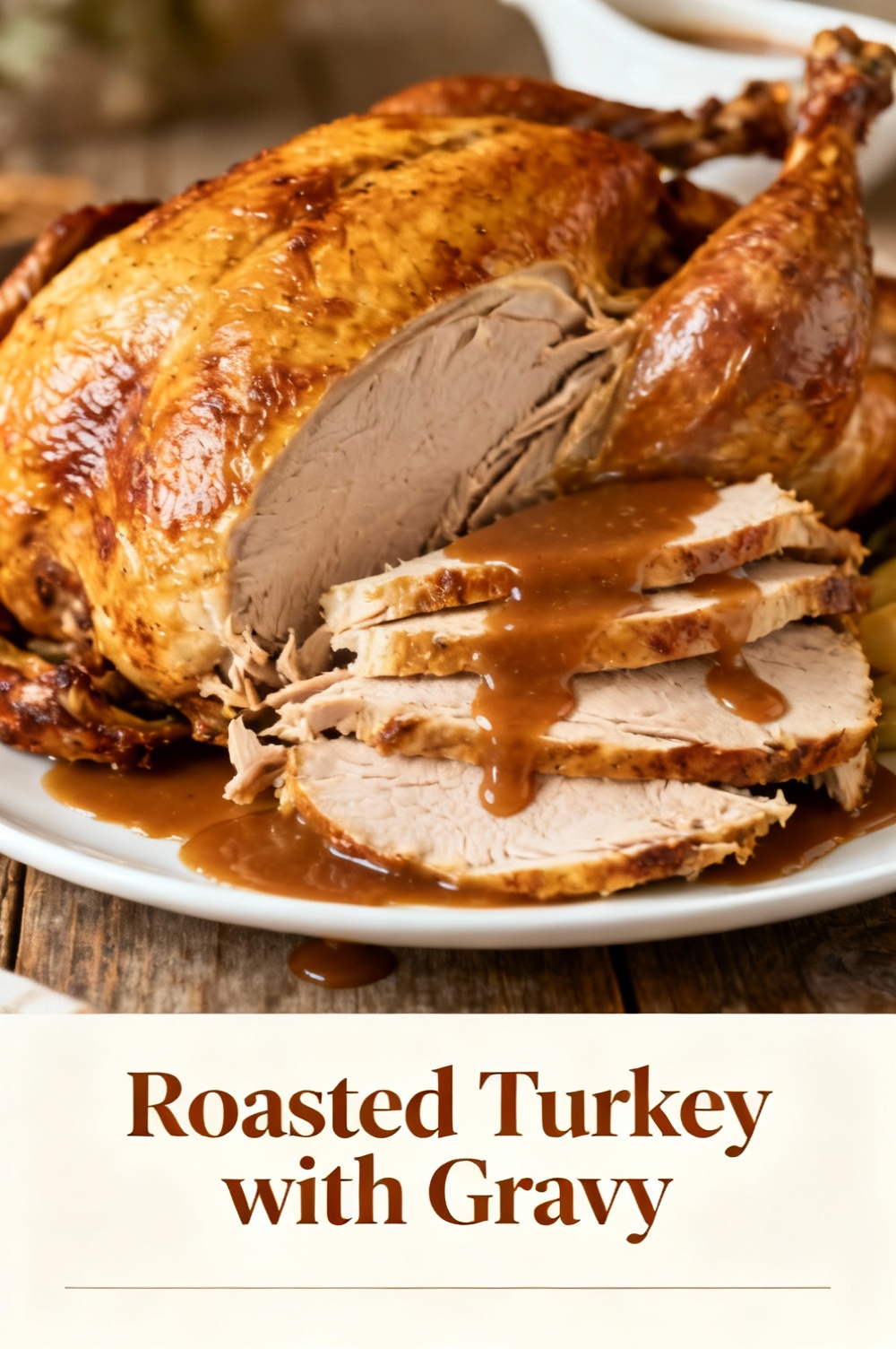 Roasted Turkey with Gravy