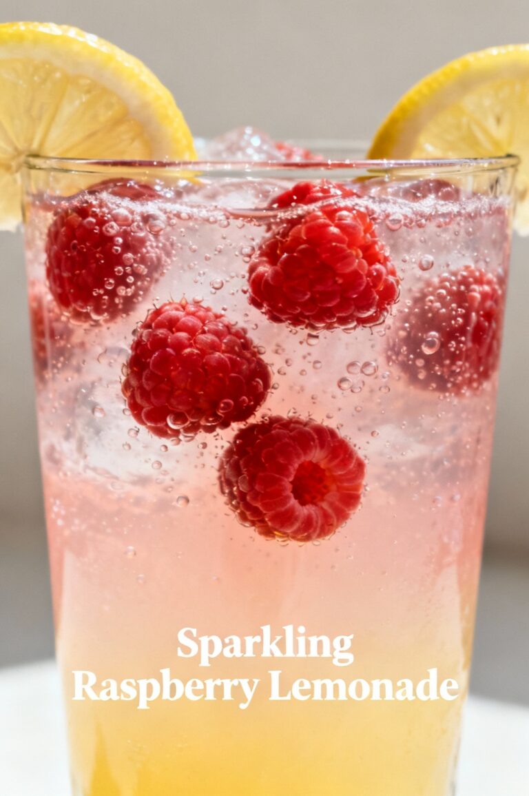 Sparkling Raspberry Lemonade