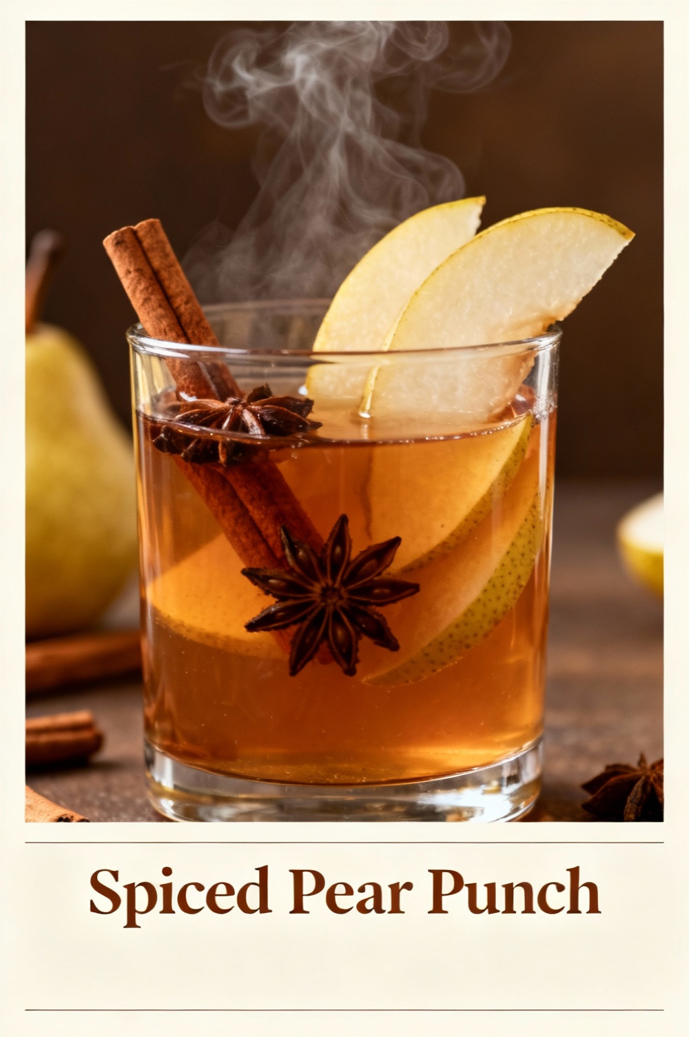 Spiced Pear Punch