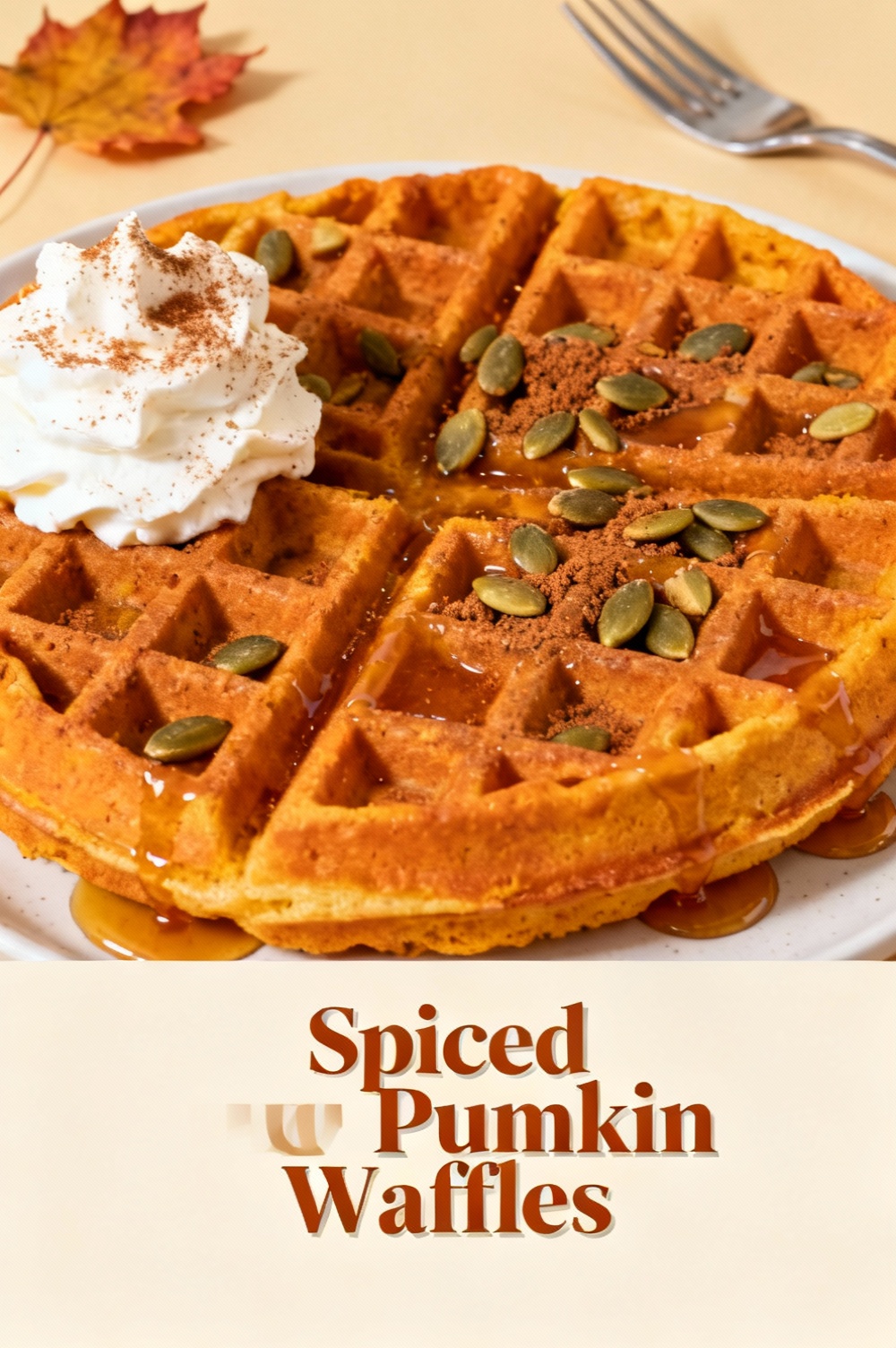 Spiced Pumpkin Waffles