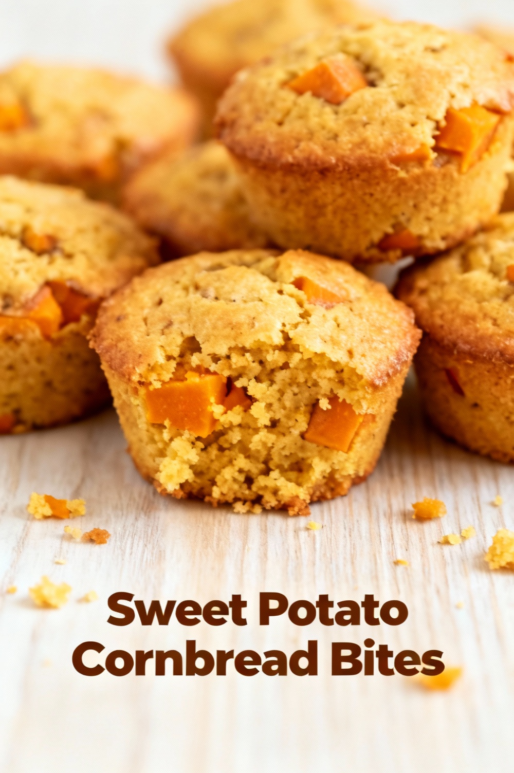 Sweet Potato Cornbread Bites