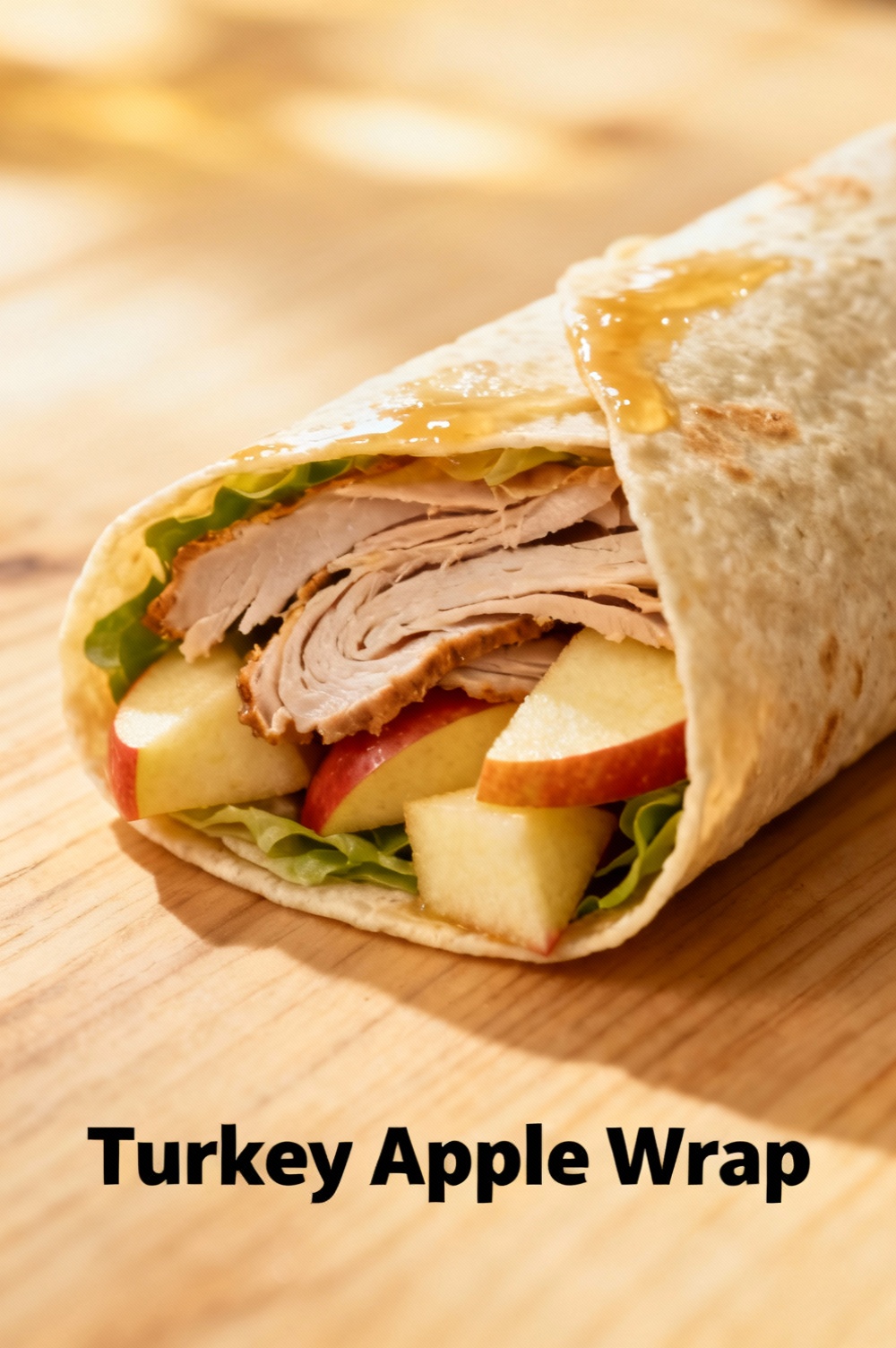 Turkey Apple Wrap