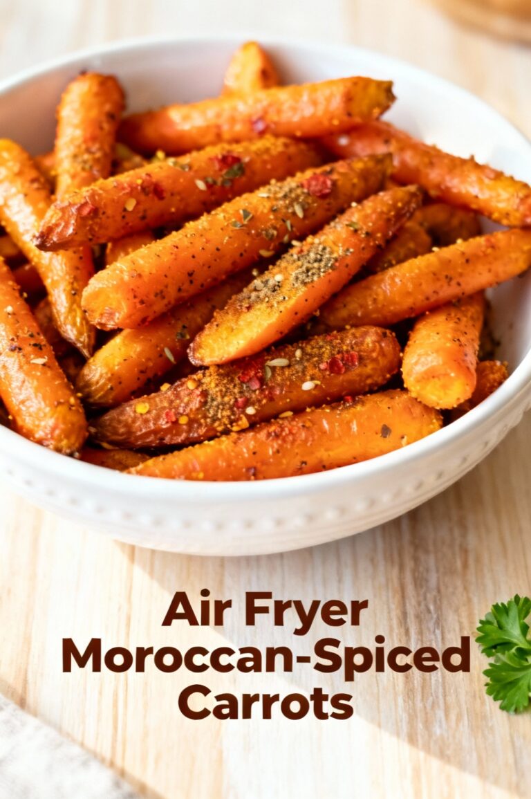 Air Fryer Moroccan-Spiced Carrots