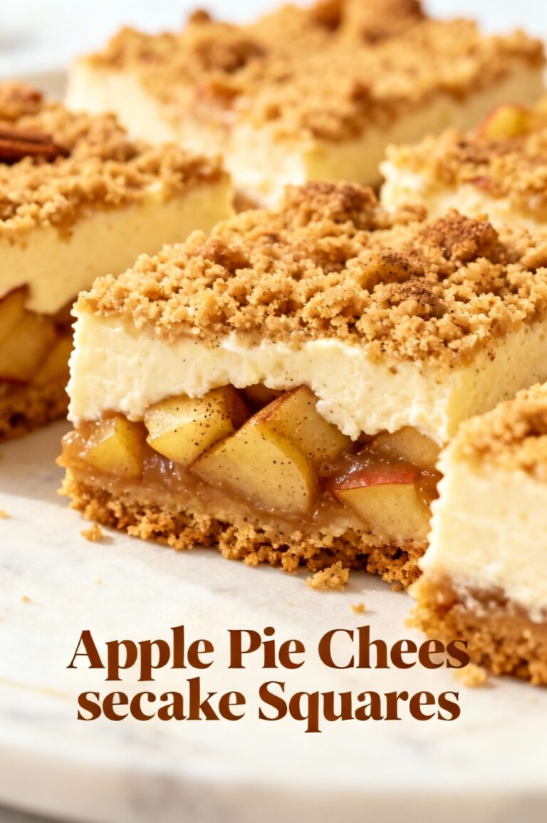 Apple Pie Cheesecake Squares