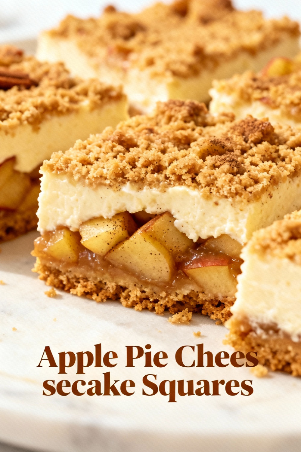 Apple Pie Cheesecake Squares