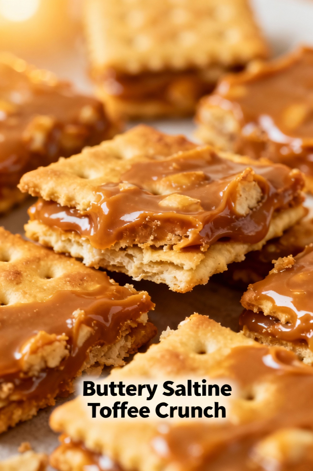 Buttery Saltine Toffee Crunch