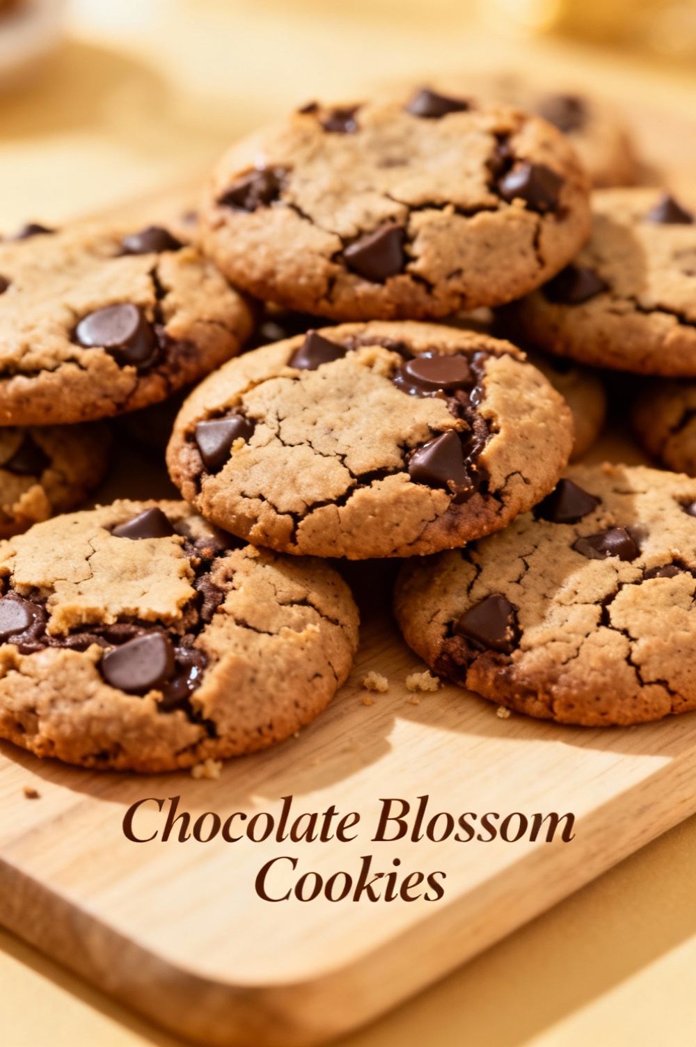 Chocolate Blossom Cookies
