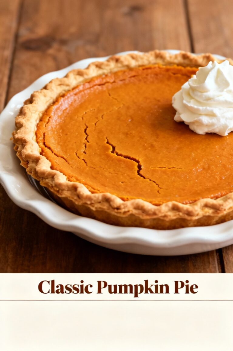 Classic Pumpkin Pie