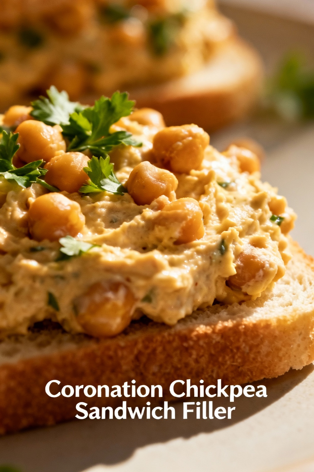 Coronation Chickpea Sandwich Filler