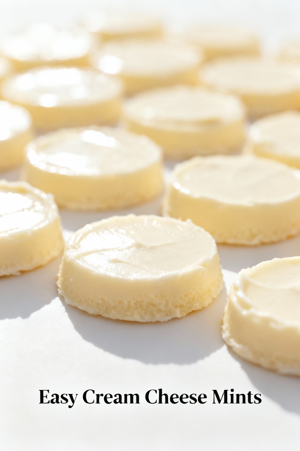 Easy Cream Cheese Mints