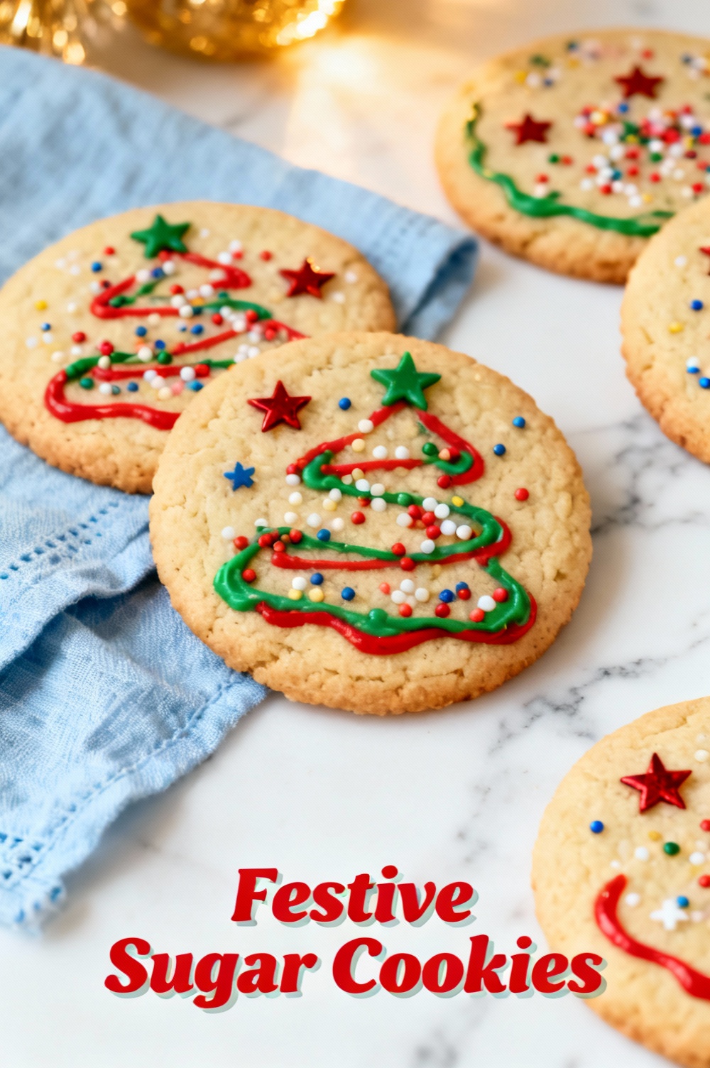 Festive Sugar Cookies