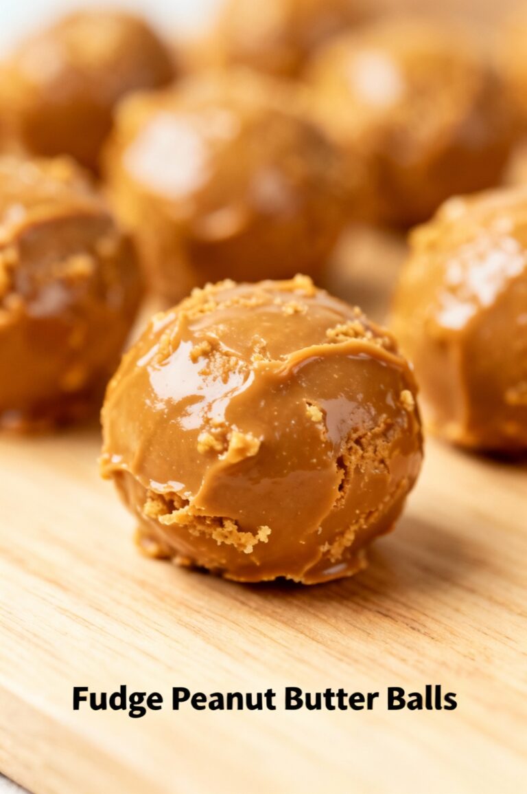Fudge Peanut Butter Balls