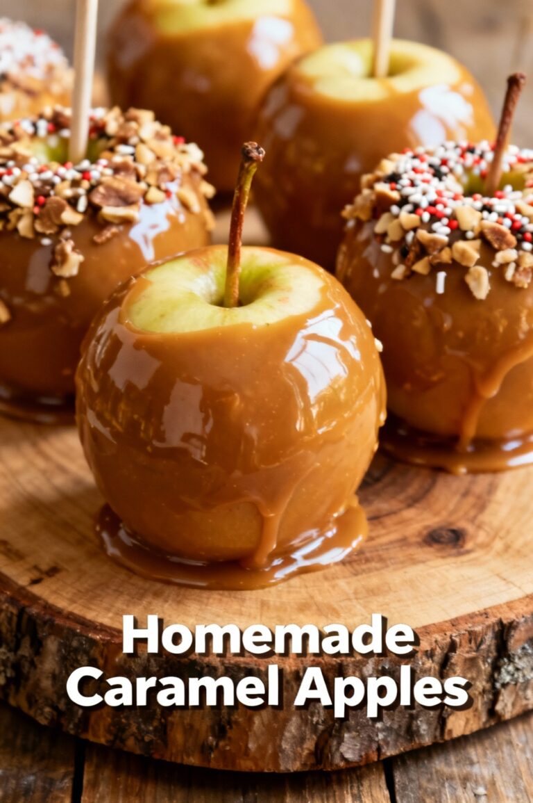 Homemade Caramel Apples