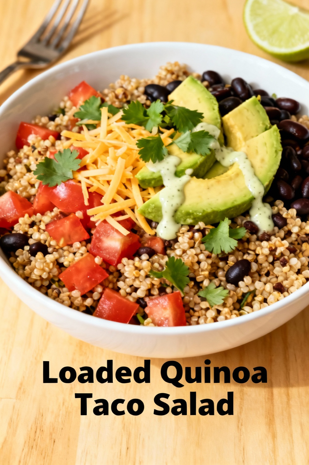 Loaded Quinoa Taco Salad