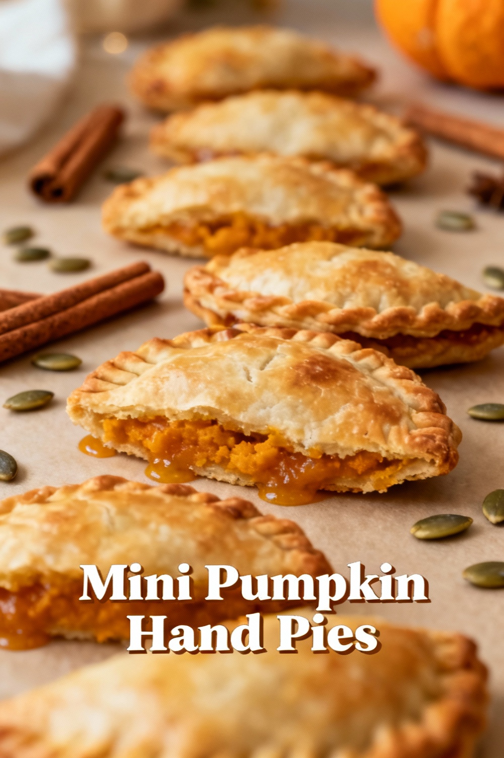 Mini Pumpkin Hand Pies