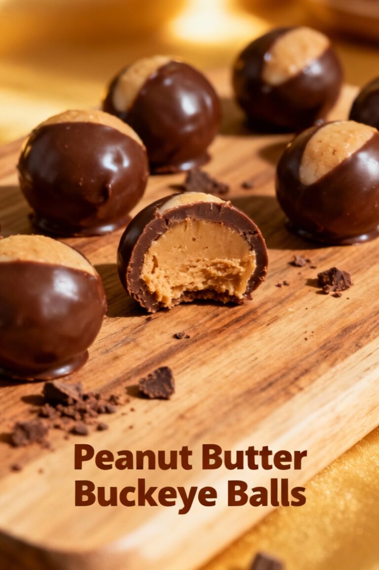 Peanut Butter Buckeye Balls