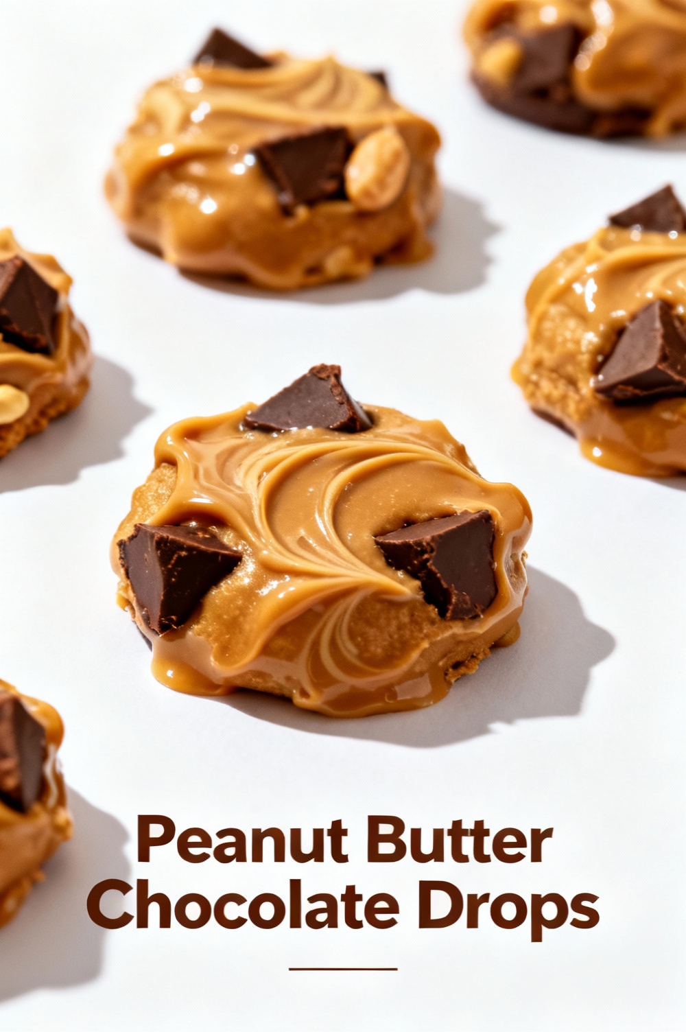 Peanut Butter Chocolate Drops