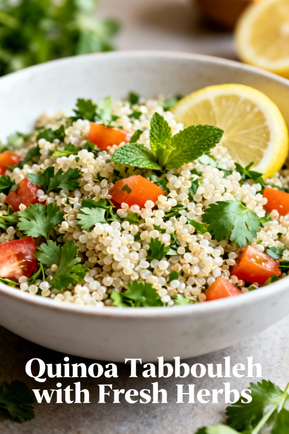 Quinoa Tabbouleh with Fresh Herbs