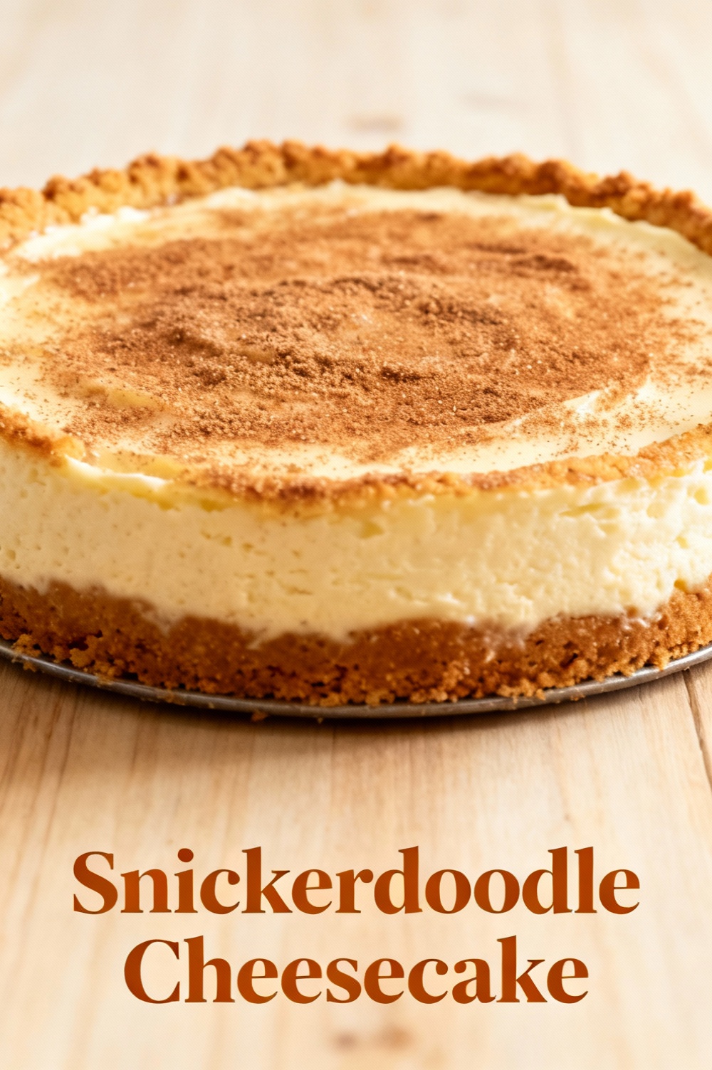 Snickerdoodle Cheesecake