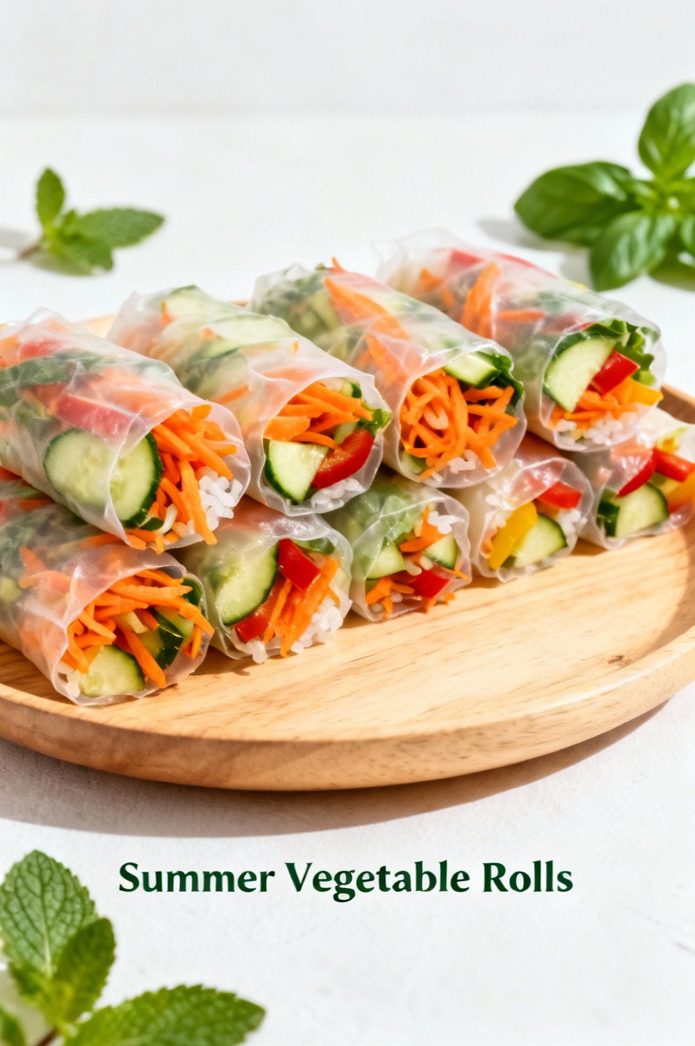 Summer Vegetable Rolls