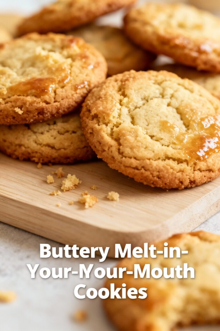 Buttery Melt-in-Your-Mouth Cookies