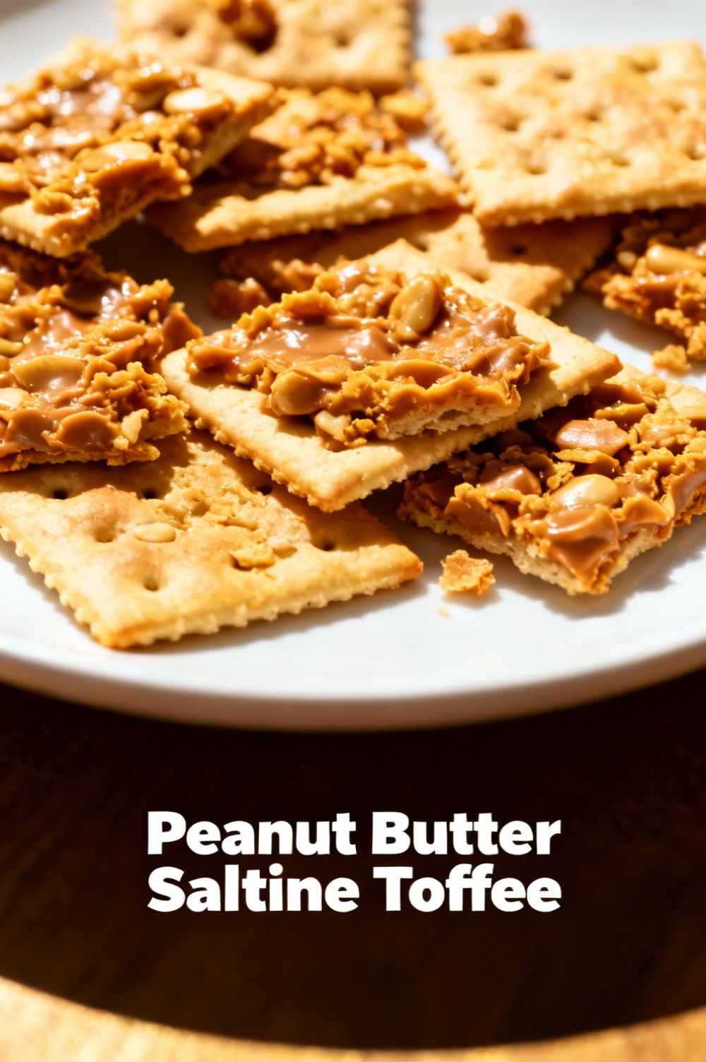Peanut Butter Saltine Toffee