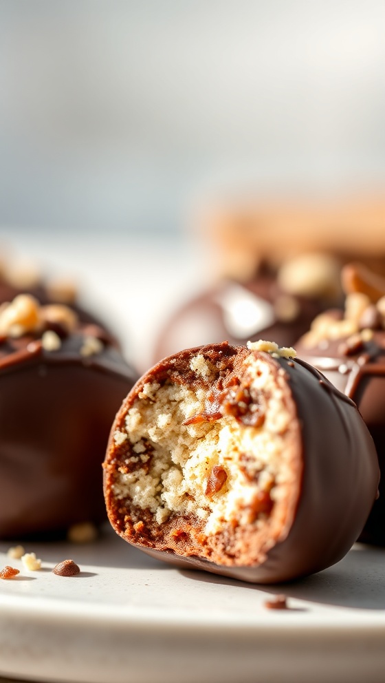 Chocolate-Dipped Samoa Bites